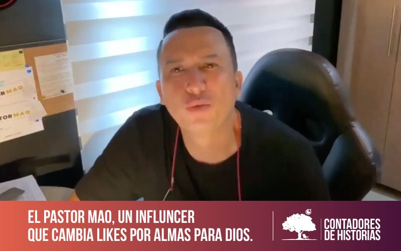 El pastor Mao, un influncer que cambia likes por almas para Dios.