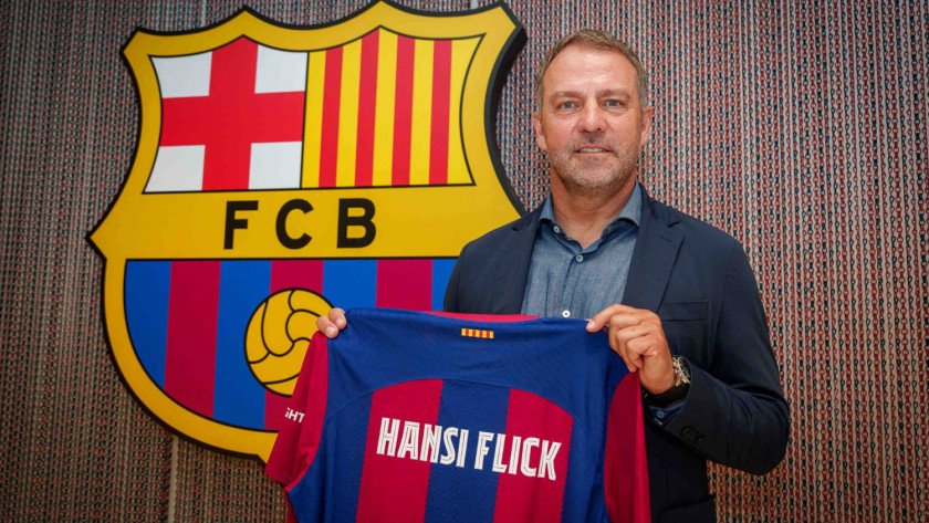 HANSI FLICK, NUEVO ENTRENADOR DEL FC BARCELONA.