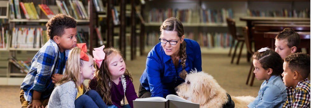 NIÑOS PUEDEN IR CON  SUS PERROS A LAS ESCUELAS.