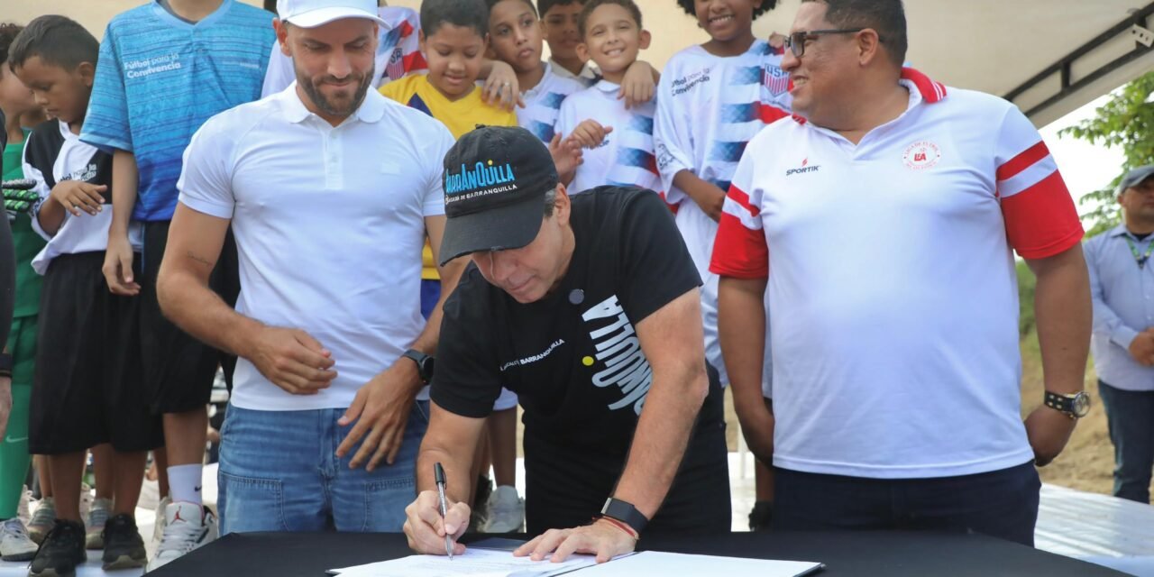 ALCALDE CHAR SIGUE APOSTÁNDOLE AL DEPORTE: ALIANZA CON SEBASTIÁN VIERA PERMITIRÁ LA FORMACIÓN DE NIÑOS Y JÓVENES.