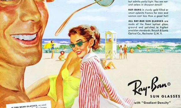 RAY BAN: SU CONEXIÓN ENTRE LA GUERRA Y LA MODA.