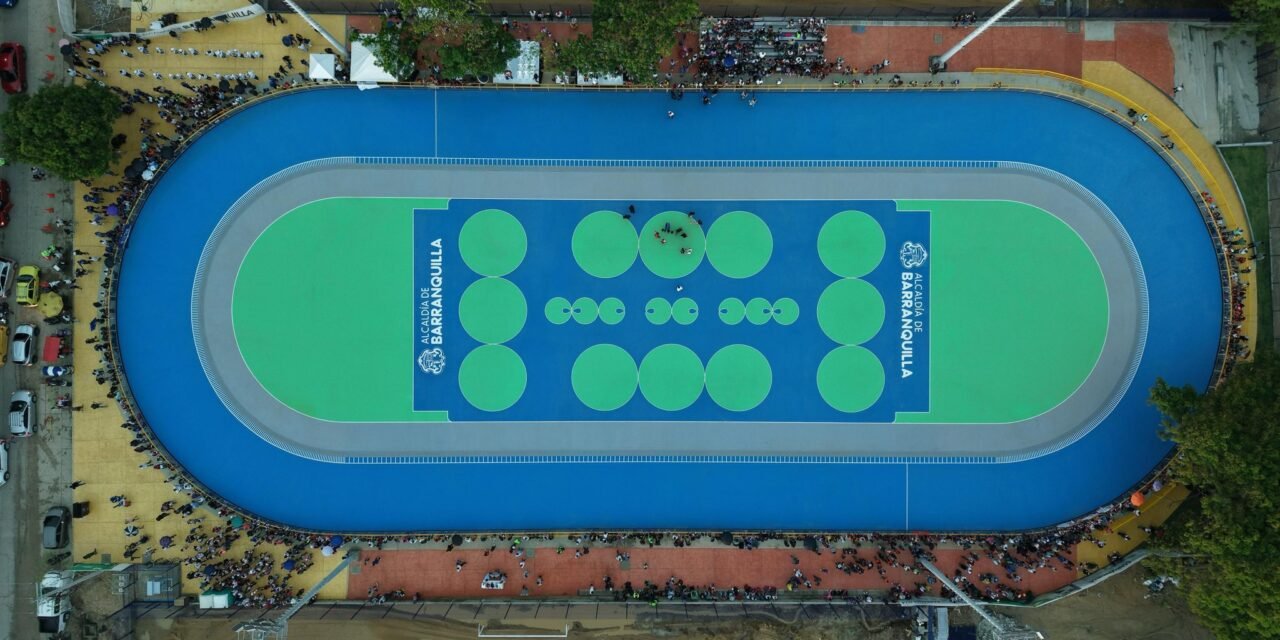 ¡LISTA LA PISTA! DESDE YA EL PATINAJE CORRE EN EL SUR DE BARRANQUILLA.
