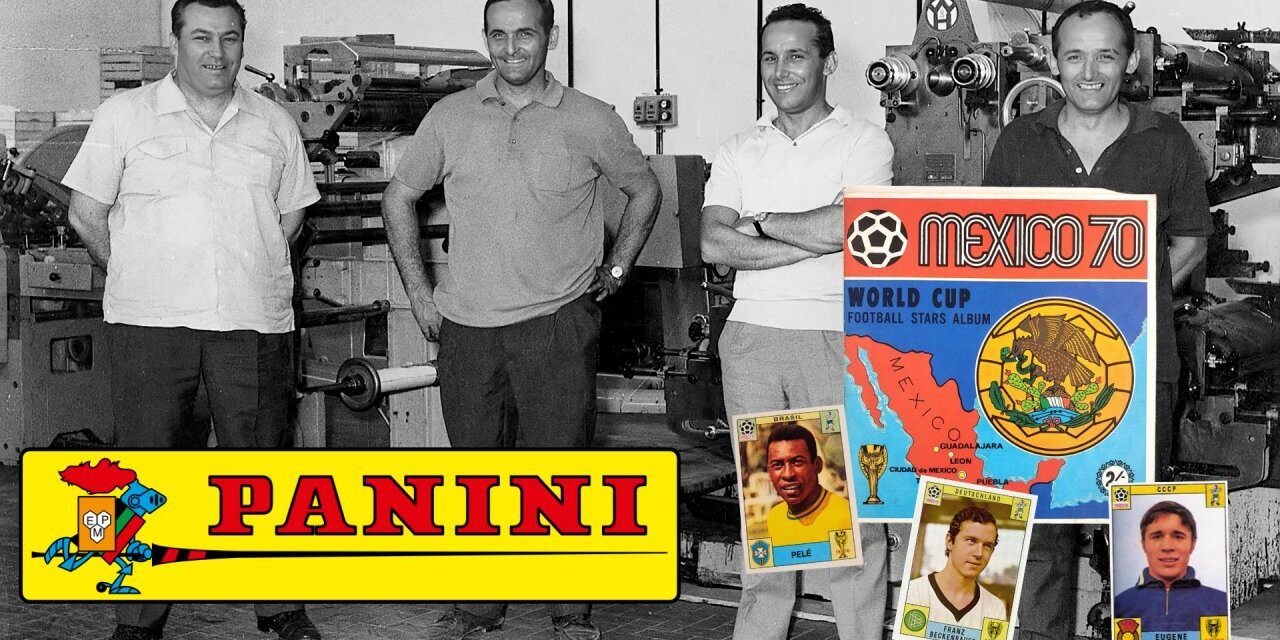 LOS HERMANOS PANINI Y SUS CARTILLAS DE FUTBOL.