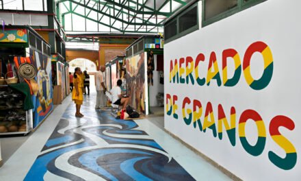 EL ARTE CUENTA HISTORIA: 14 MURALES LE DAN VIDA Y COLOR AL RENOVADO MERCADO DE GRANOS, CUNA DEL COMERCIO EN BARRANQUILLA.