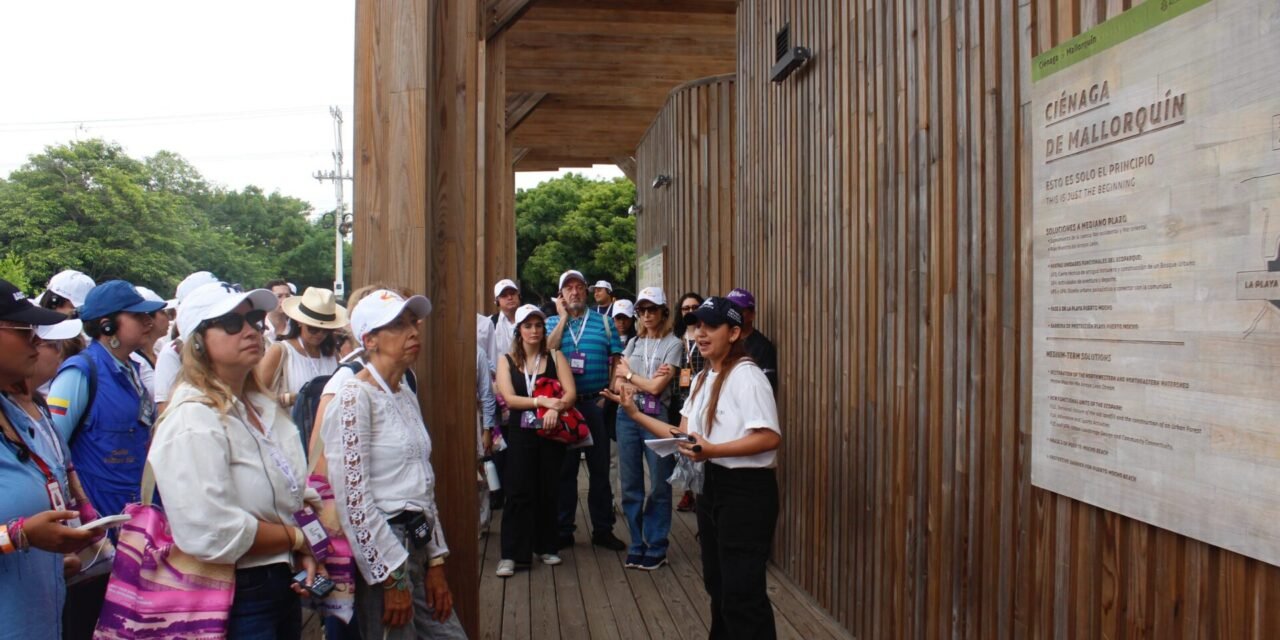 BARRANQUILLA CAUTIVÓ A LOS DELEGADOS DE LA OCDE CON SUS ESCENARIOS DE CIUDAD.