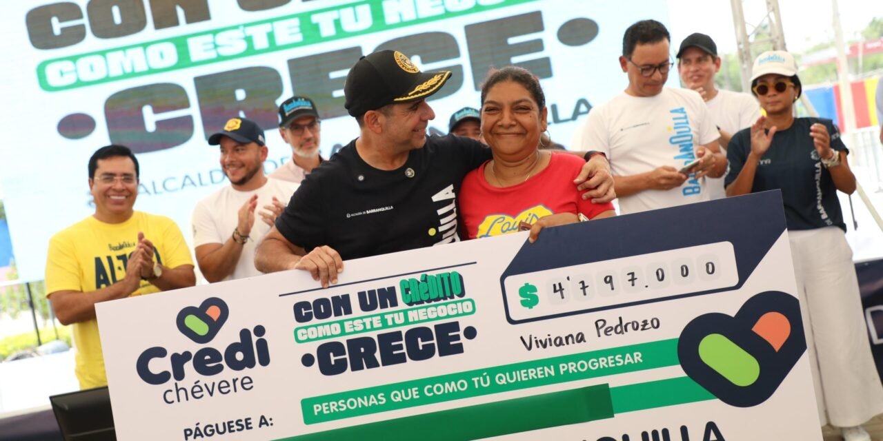 “MÁS DE 5.600 EMPRENDEDORES HAN ACCEDIDO A CREDICHÉVERE”: ALCALDE CHAR.