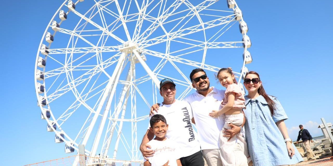 “LA LUNA DEL RÍO”, EL NUEVO ATRACTIVO  QUE COLOCA A BARRANQUILLA COMO REFERENTE TURÍSTICO DE COLOMBIA.