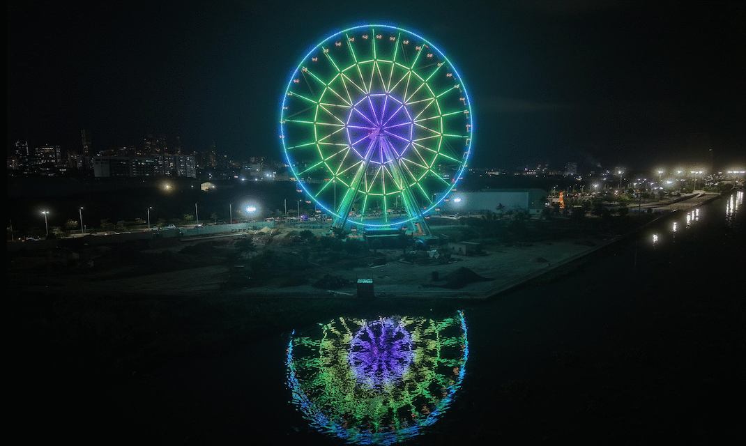 ASÍ TAN ALTO COMO LA LUNA ES EL ÉXITO QUE ESTÁ TENIENDO “LA LUNA DEL RÍO” DE BARRANQUILLA.