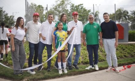 GOBERNACIÓN DEL ATLÁNTICO ENTREGÓ MODERNO COMPLEJO DEPORTIVO EN SABANAGRANDE CON INVERSIÓN DE $10.000 MILLONES