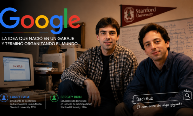 GOOGLE: LA IDEA QUE NACIÓ EN UN GARAJE Y TERMINÓ ORGANIZANDO EL MUNDO.