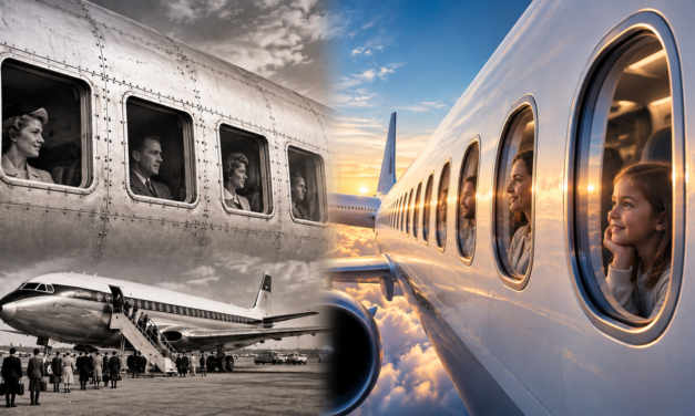 EL SECRETO QUE ESCONDEN LAS VENTANAS DE LOS AVIONES