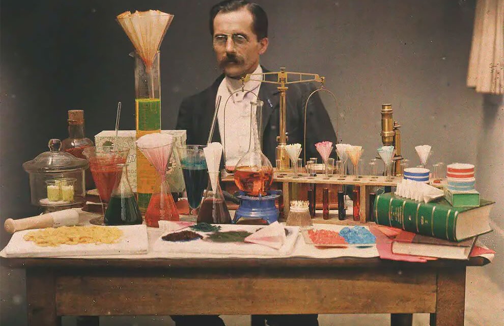 ¿QUÉ TIENE QUE VER UNA PAPA CON LA FOTOGRAFÍA EN COLOR?